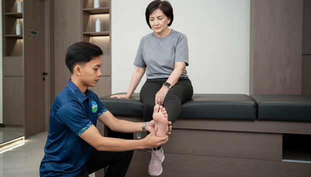Fisioterapi Nyeri Kaki & Tumit (Plantar Fasciitis) di Jakarta